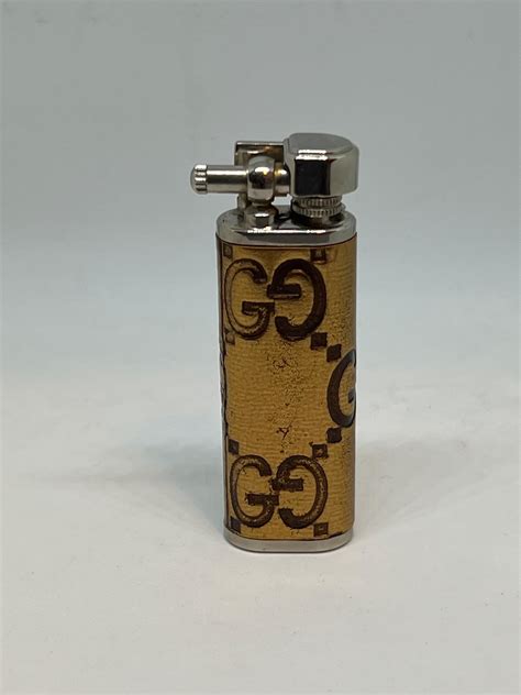 gucci loghter|vintage Gucci lighter.